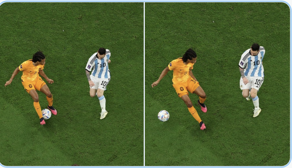 Messi assist for Molina goal