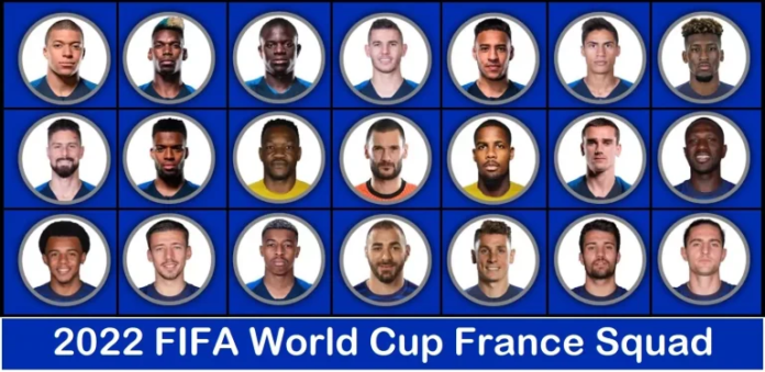 프랑스 선수단 2022 월드컵