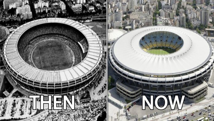 Maracana Before and After