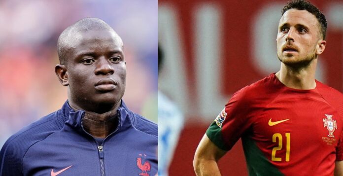 Kante, Jota nghỉ World Cup 2022