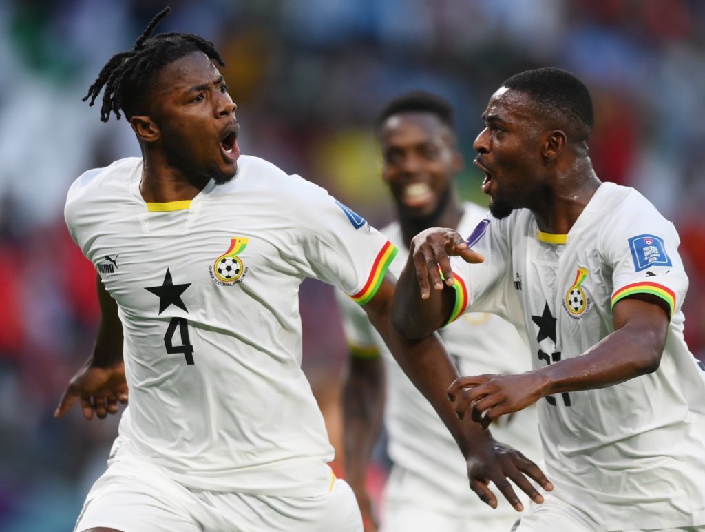 Salisu scored for Ghana