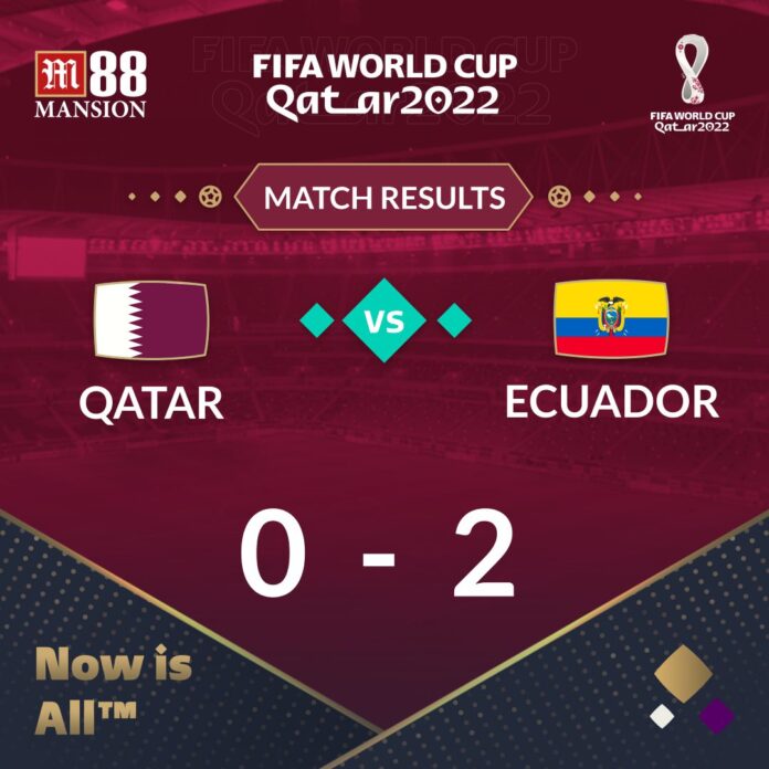 World Cup 2022 Highlights Qatar 0-2 Ecuador
