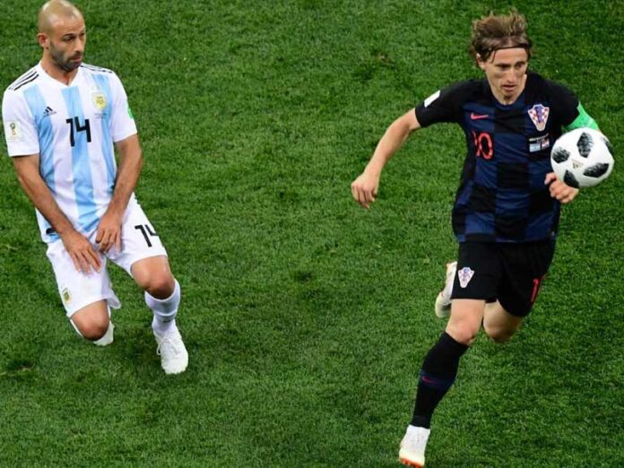 Argentina Croatia 2022 FIFA World Cup semifinal team