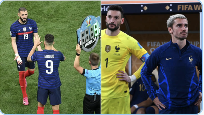 Two France players were unhappy with Benzema