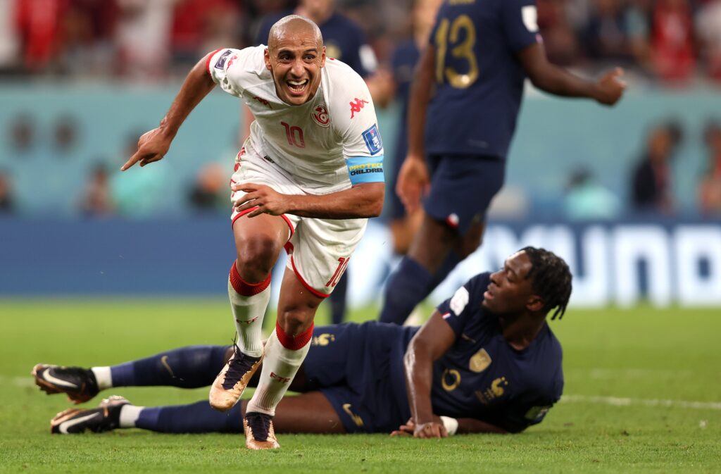 Wahbi Khazri scored the winning goal against France